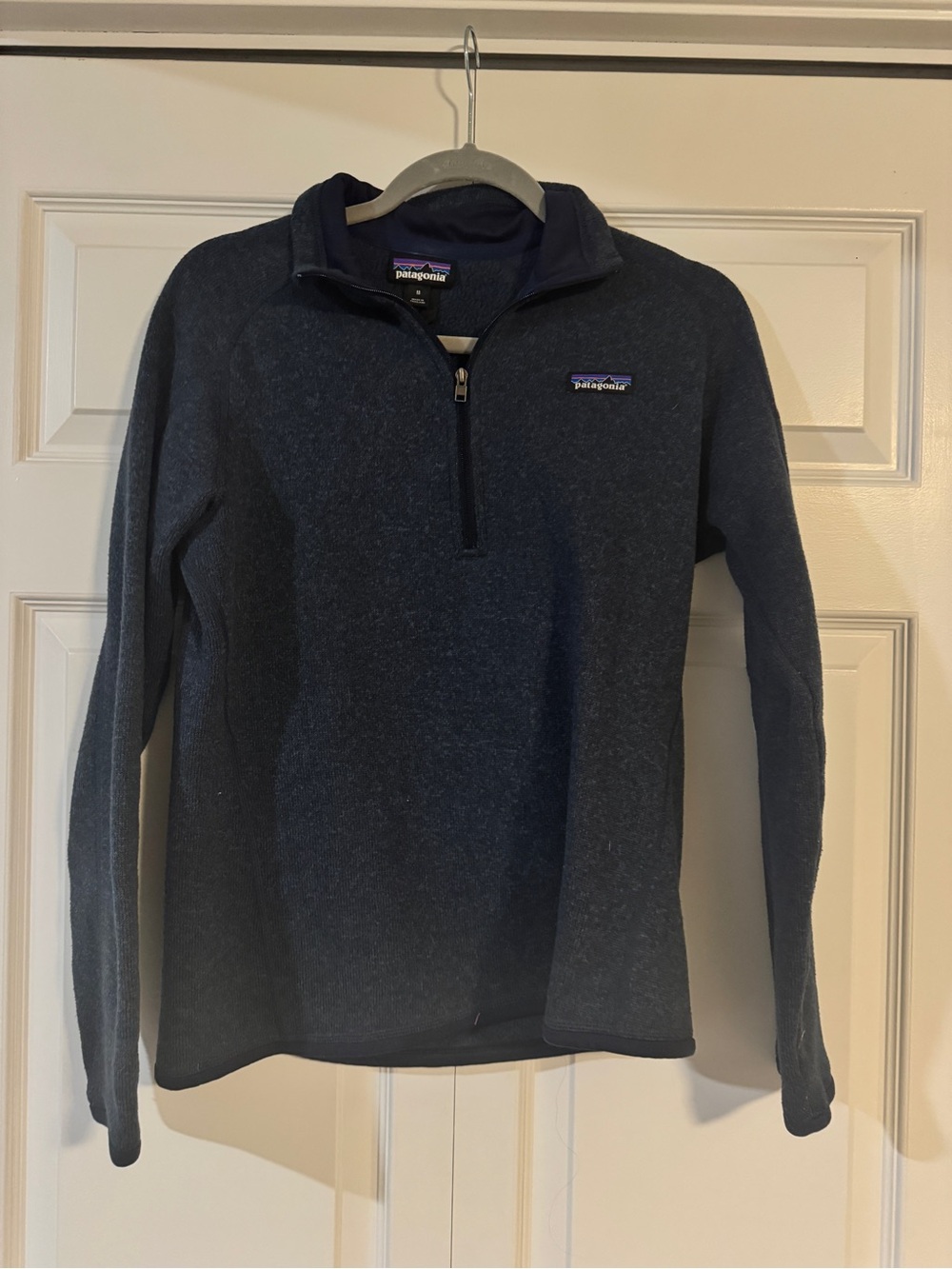 Patagonia Women's Dark Navy Quarter-Zip Fleece Pullover